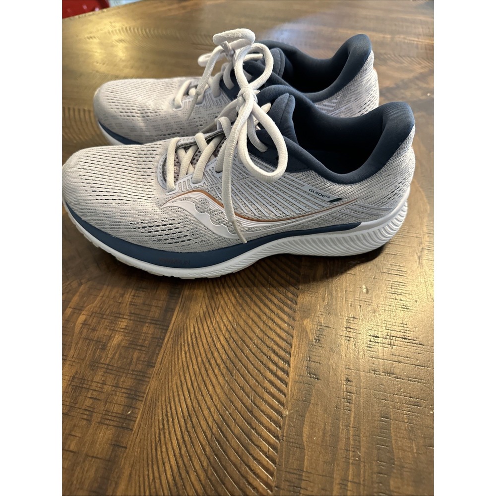 Saucony Running Shoes Womens Size 7Guide 14 Gray Sneakers Athletic Sports